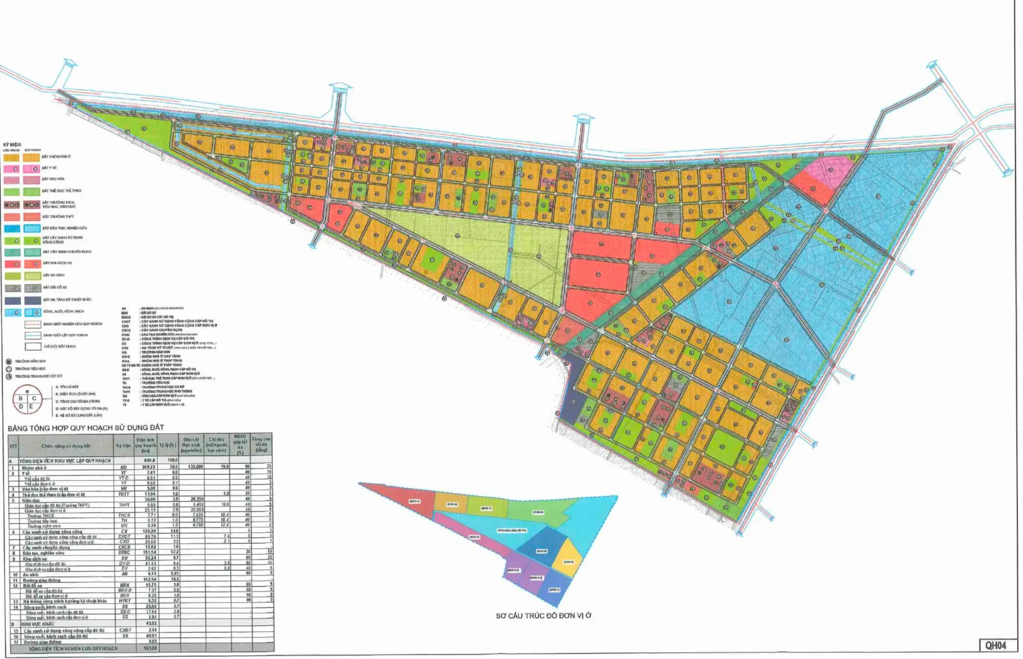 Mặt bằng Vinhomes Saigon Park – Khu đô thị xanh đẳng cấp TP.HCM